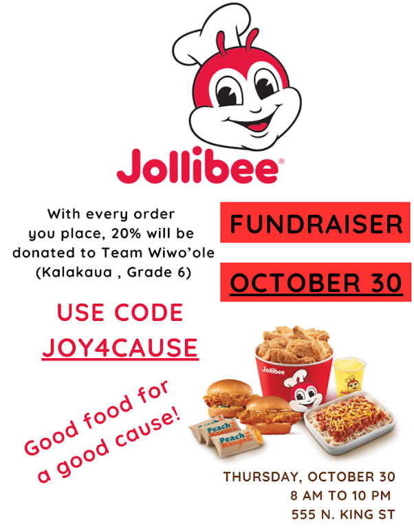 Jollibee Fundraiser