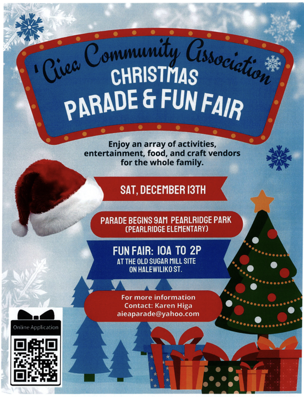 Christmas Parade Flyer