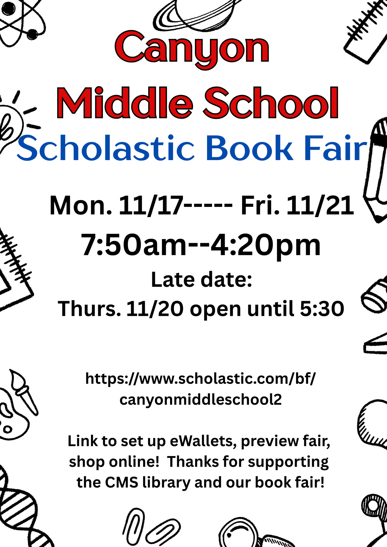 Book Fair Flyer