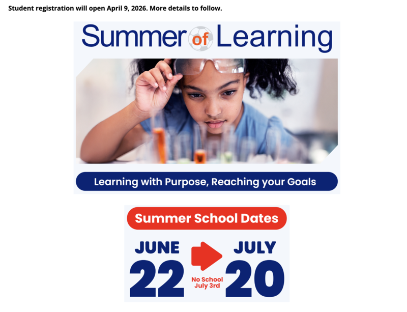 Summer of Learning Programs