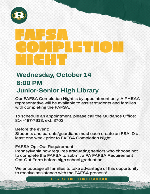 FAFSA completion night