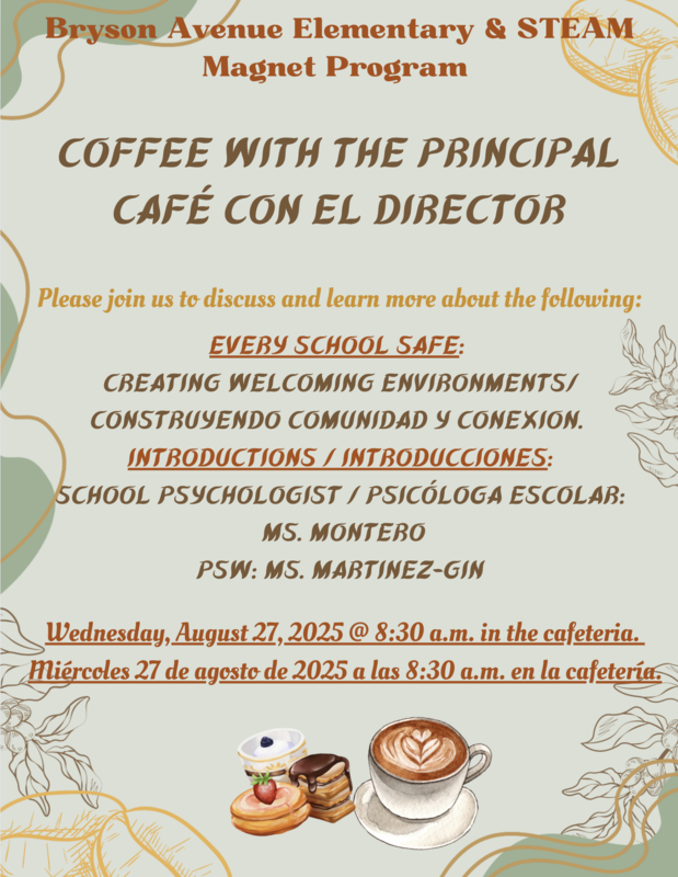 Coffee with the Principal