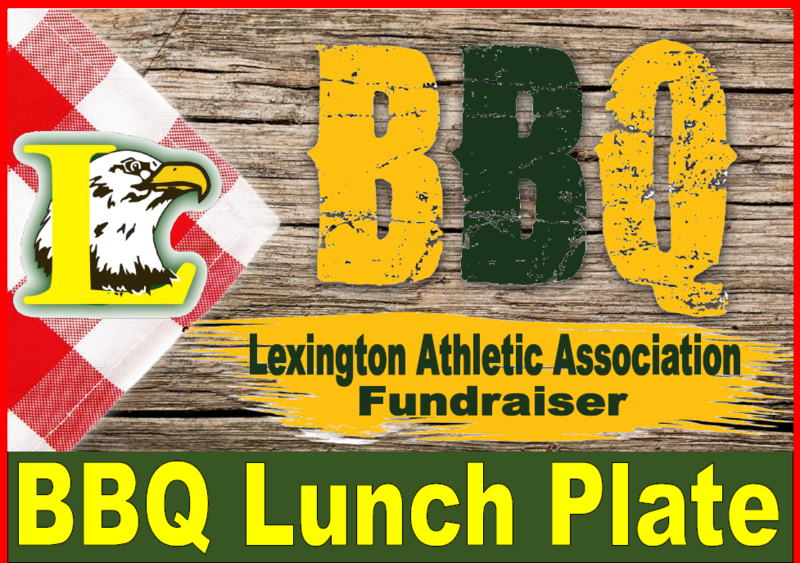 LAA BBQ Fundraiser LUnch Plate by ath association