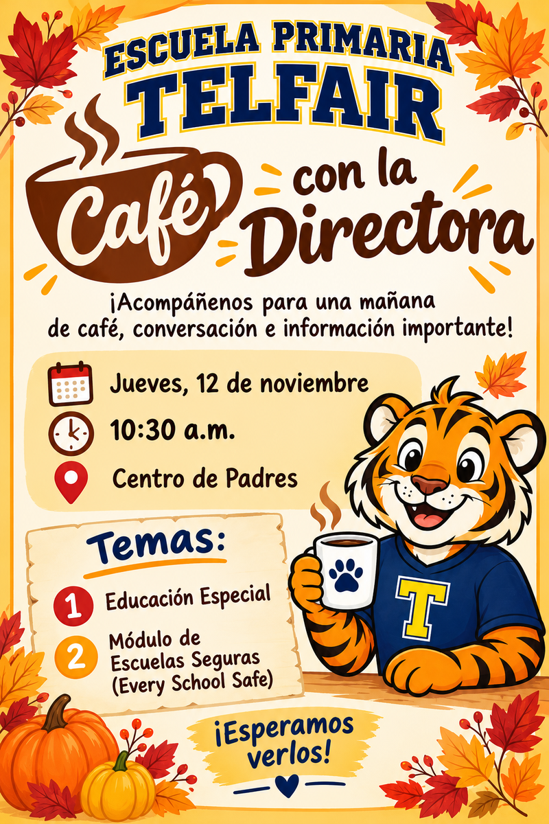 Café con la Directora