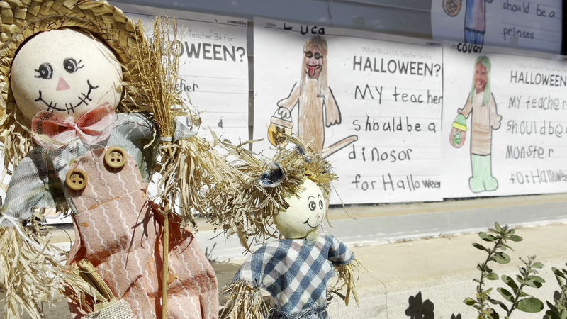 Clarkdale Elementary Halloween Themed Child-Friendly Class Assignments