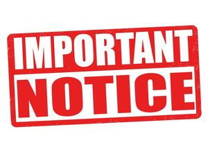 important notice