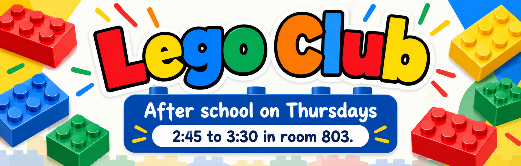 Lego Club poster