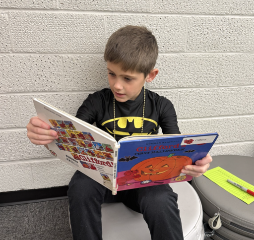 boy reading
