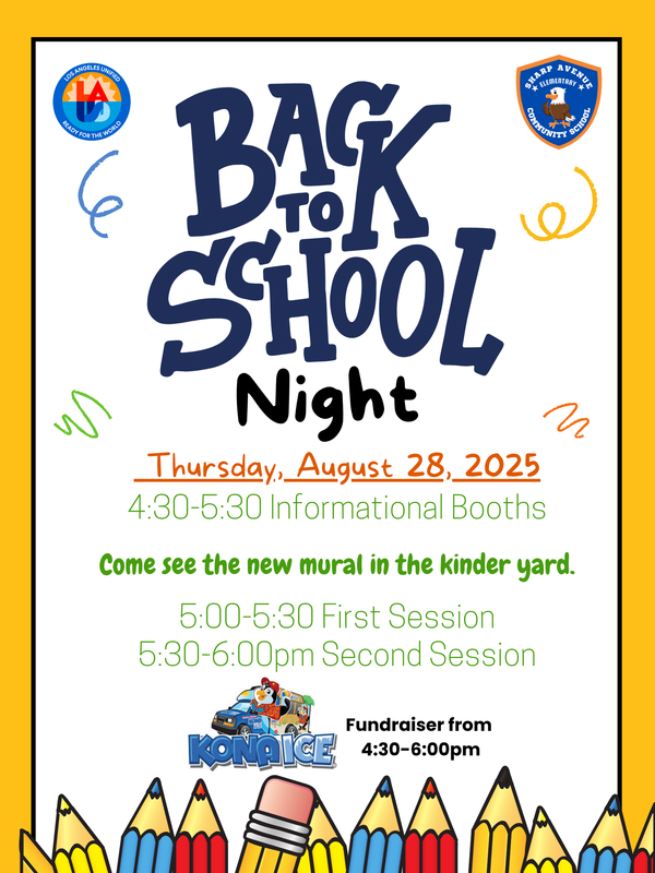 ENGLISH FLYER BACK TO SCHOOL