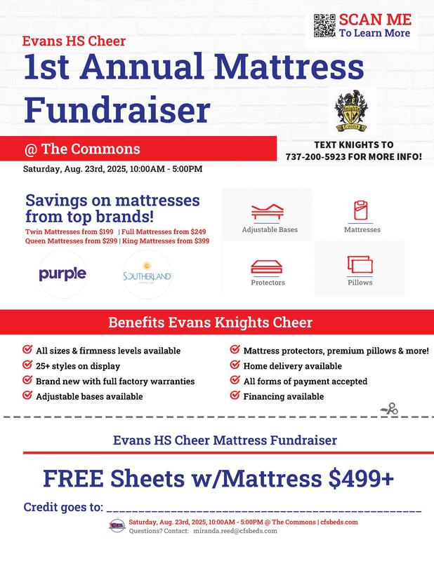EHS Mattress Fundraiser