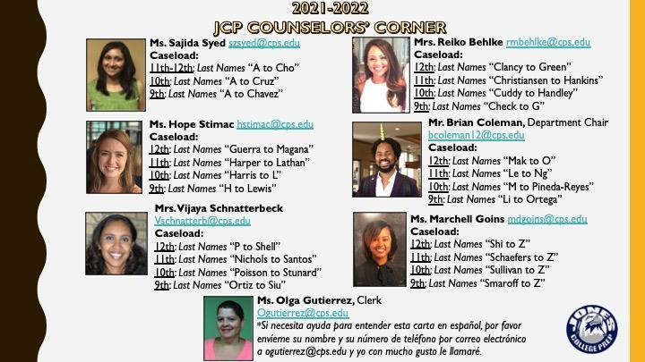 JCP Counseling Directory