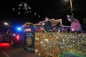 Sheriff Bryant “Wally” Jones, Chief Damian Gatlin, and the Pike County Sheriff’s Office support staff proudly supported the 2026 Summit Mardi Gras Parade, helping ensure a safe and enjoyable celebration for all attendees.  Provided by the Pike County Sheriff’s Office Public Relations Department.  #ServiceBeforeSelf
