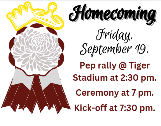 homecoming event schedule