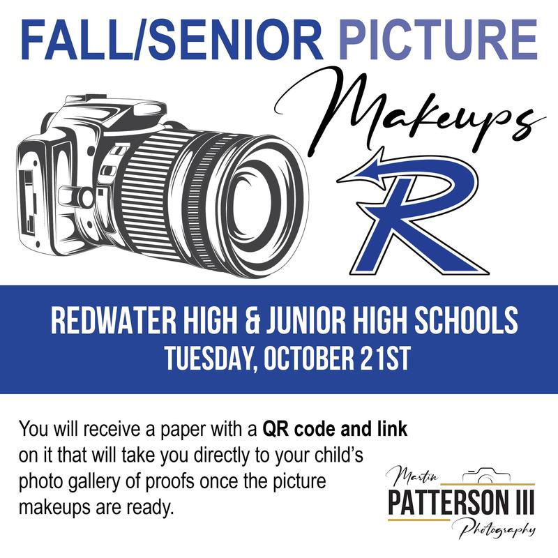 Fall/Senior Redwater Yearbook Retakes