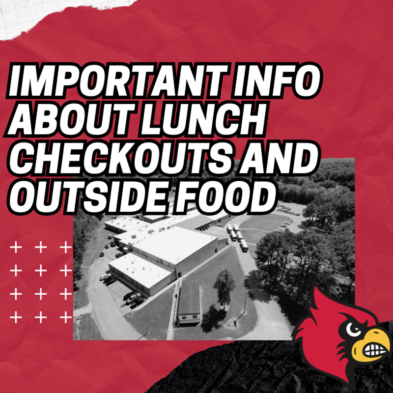 lunch announcement