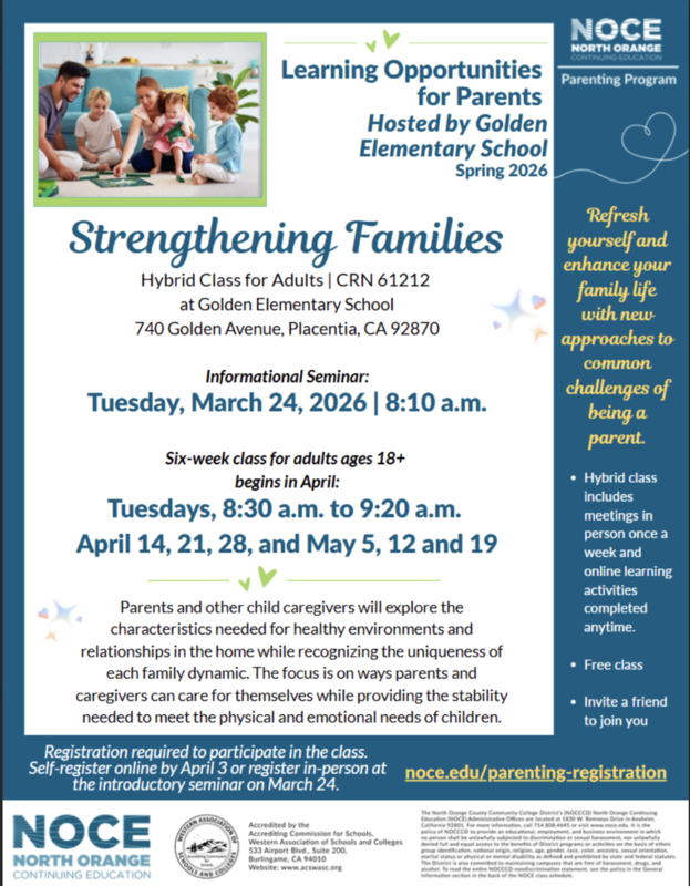 Parent Class - Seminar Tuesday