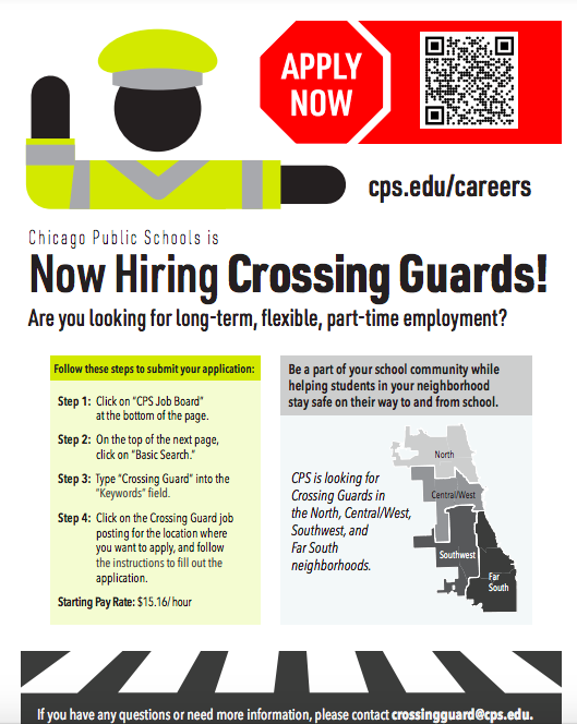 Now Hiring Crossing Guards! Featured Photo