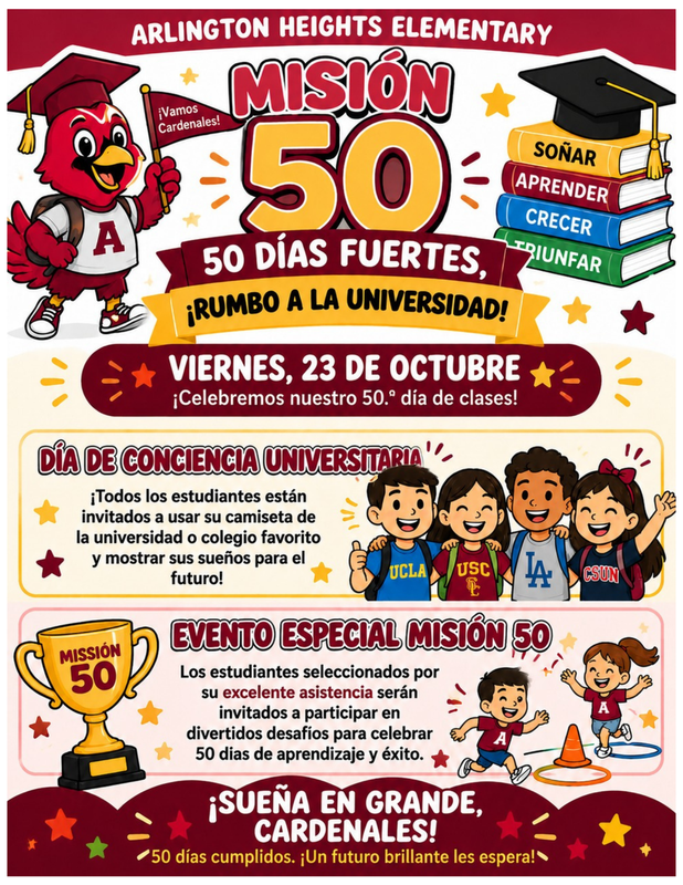 50th Dia de escuela