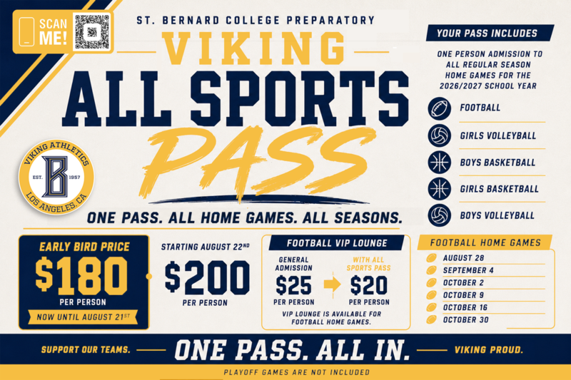 One pass. All home games. All seasons. Featured Photo