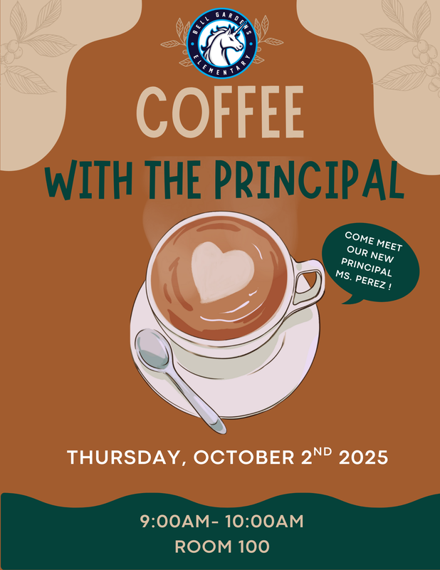 coffee w/the principal