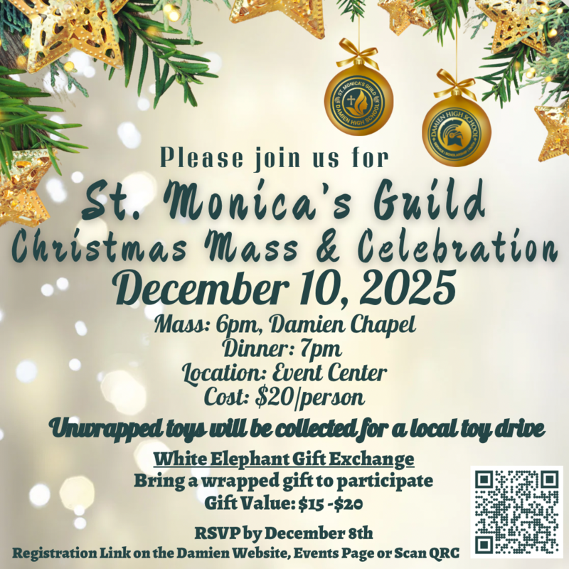 Join the festive celebration with our St. Monica's Guild