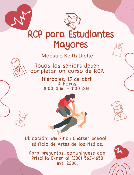 CPR for Graduating Senior Class of 2026, Wm Finch