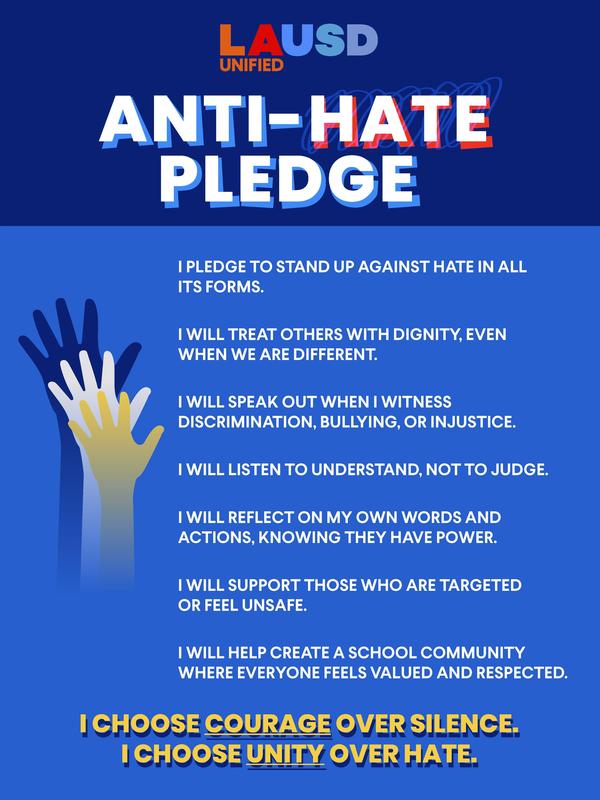Anti-Hate Pledge
