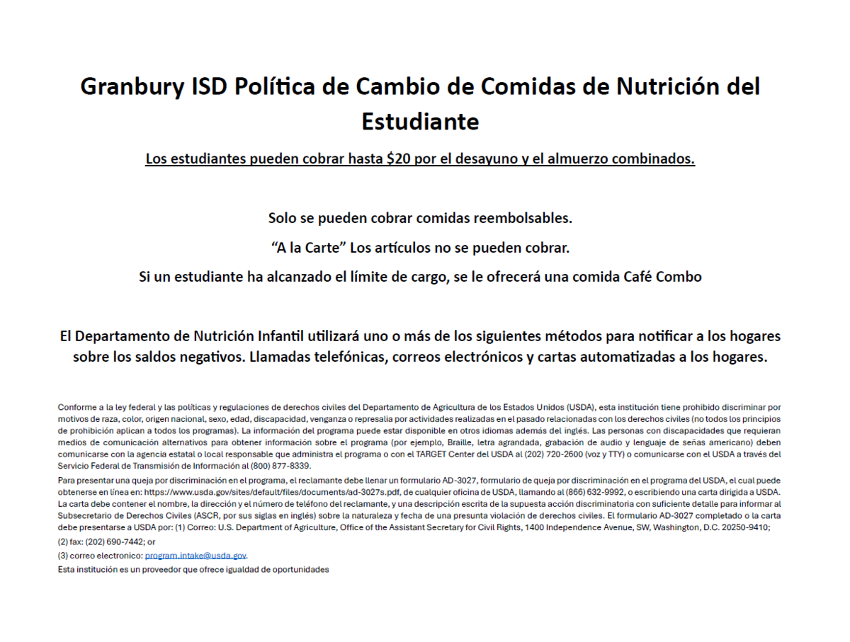 2024-2025 Charge Policy Spanish