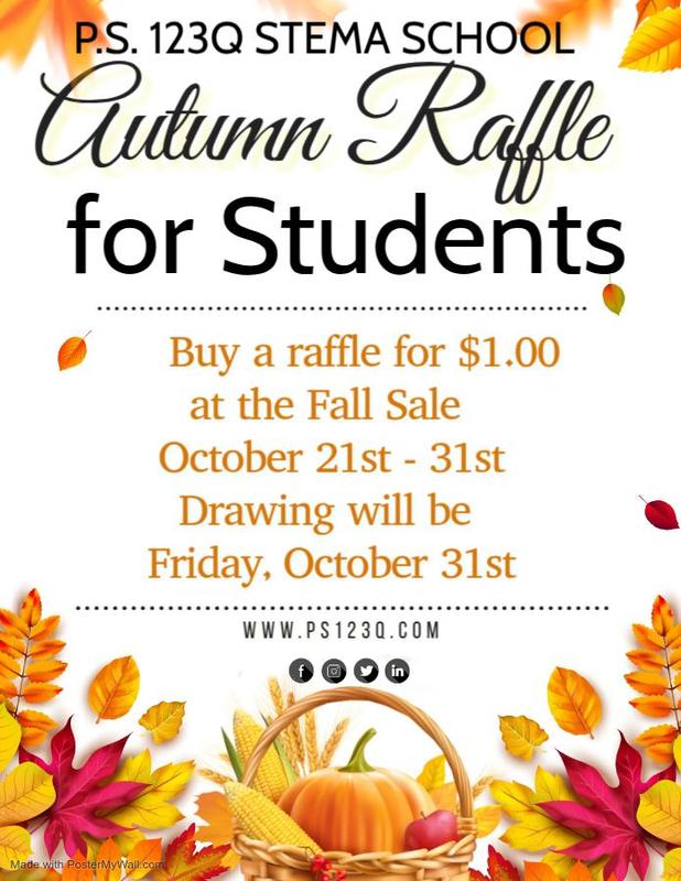Fall Raffle Winner Announced Oct 31st