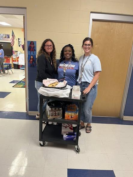 Thank you to our fabulous PTO for the Chicken Mini breakfast from Chick-fil-A this morning for Teacher Appreciation Week!!