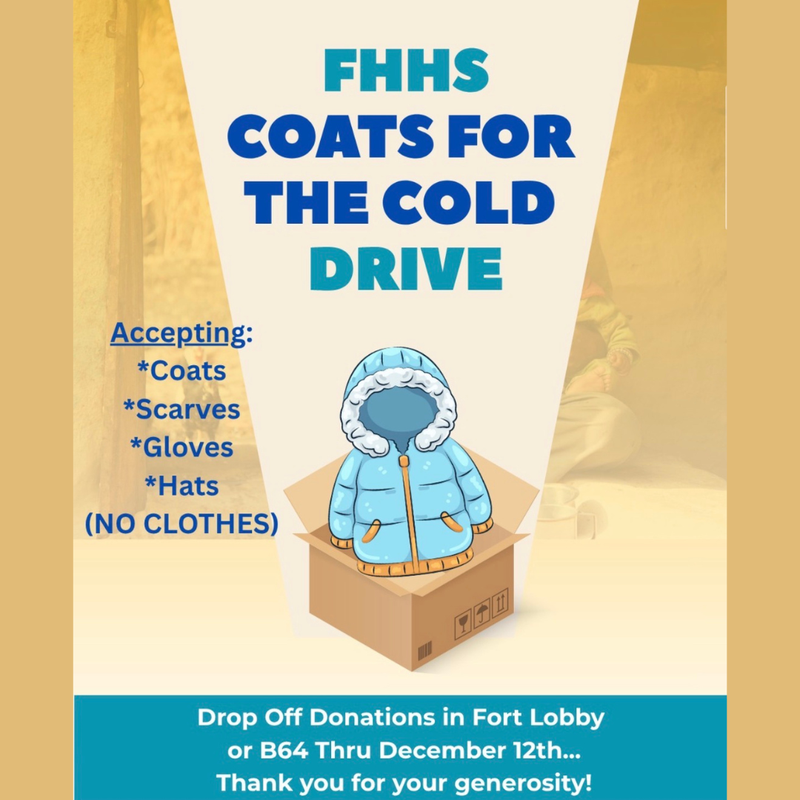 Fort Hamilton High School Annual Coat Drive Featured Photo
