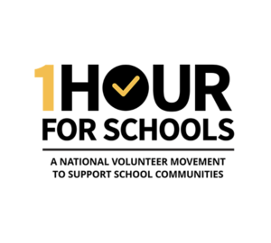 1 hour for schools logo