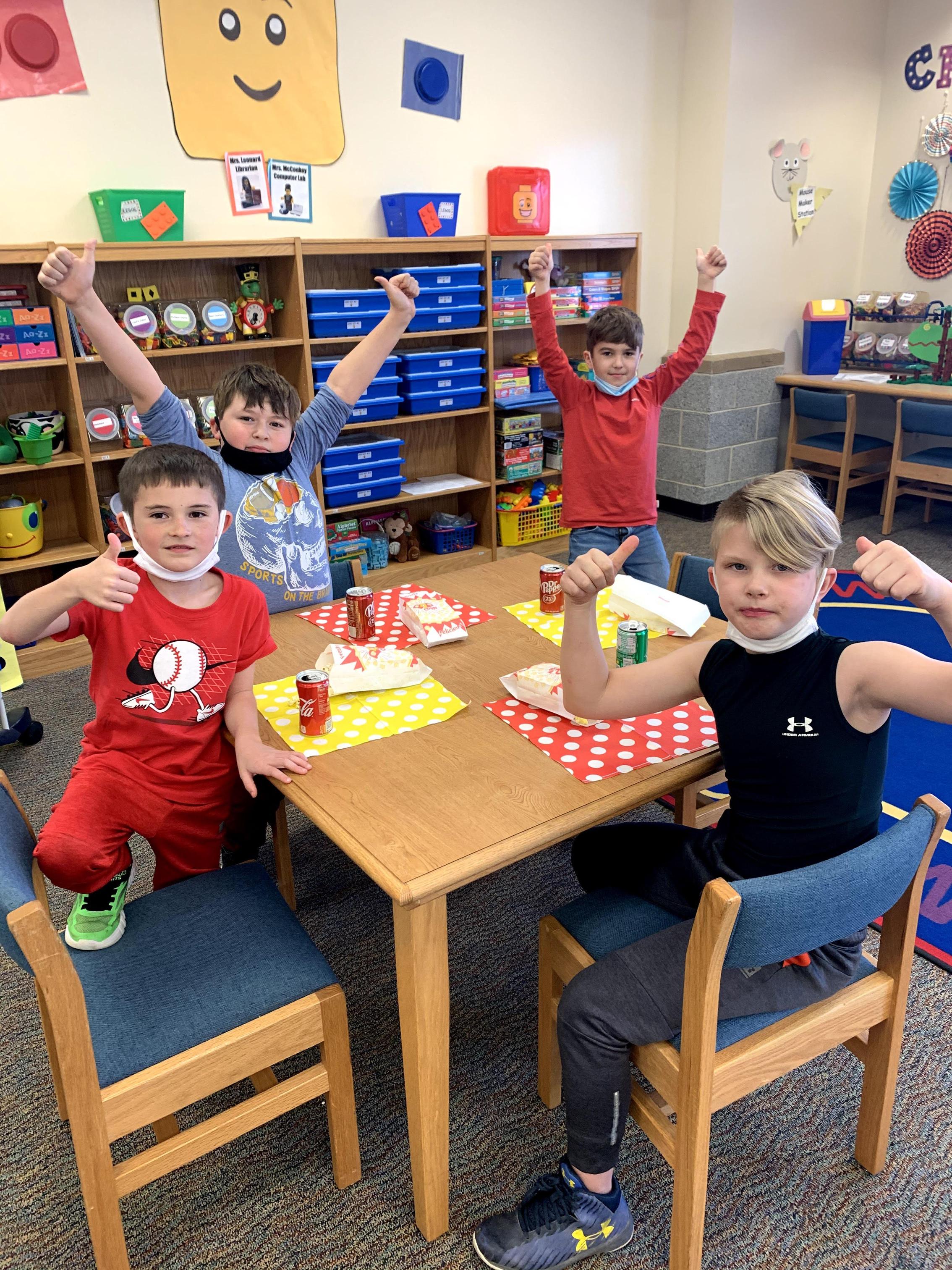 Library Popcorn Party Shanna Leonard Southmont Elementary School
