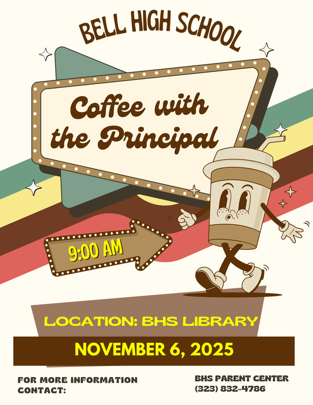 Coffee with the Principal (11.6.2025 @ 9am) Featured Photo