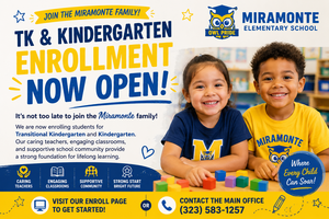 TK & Kinder Enrollment