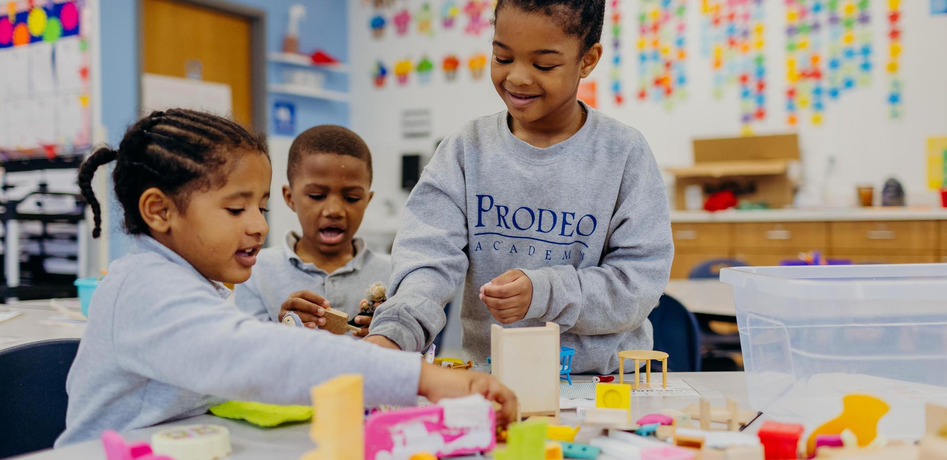 Students at Prodeo Academy
