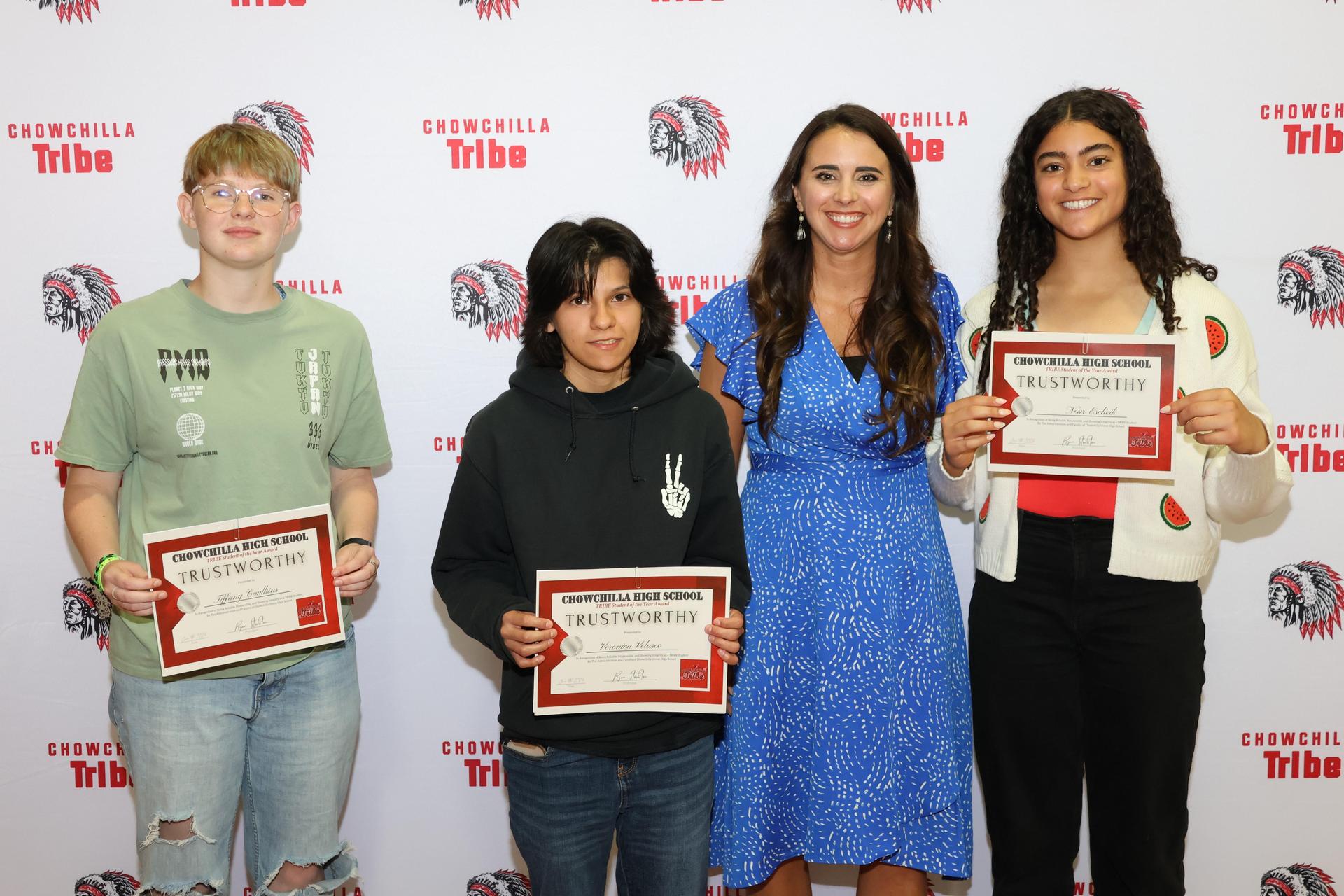 tribe award winners