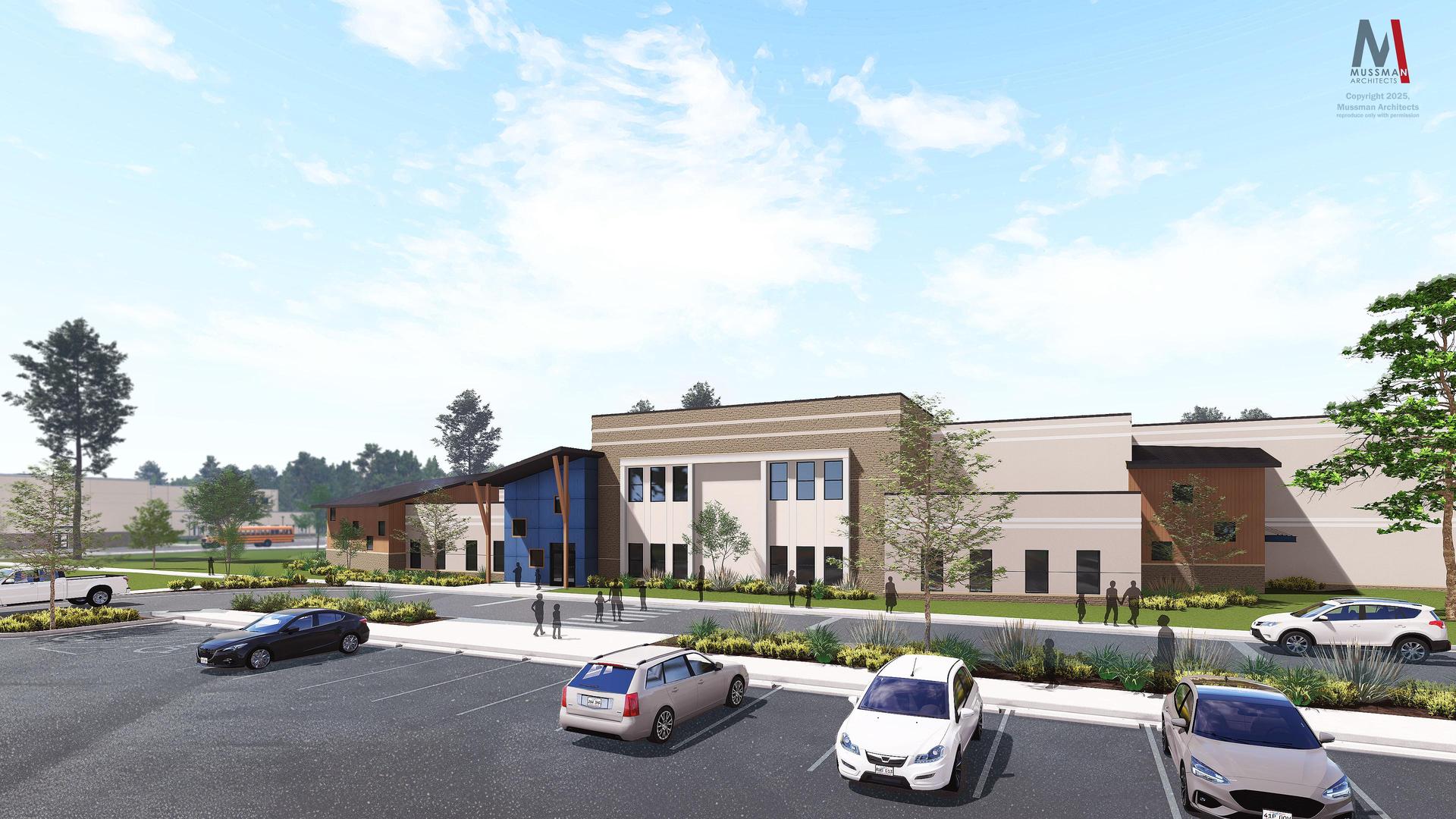 Elementary school  rendering