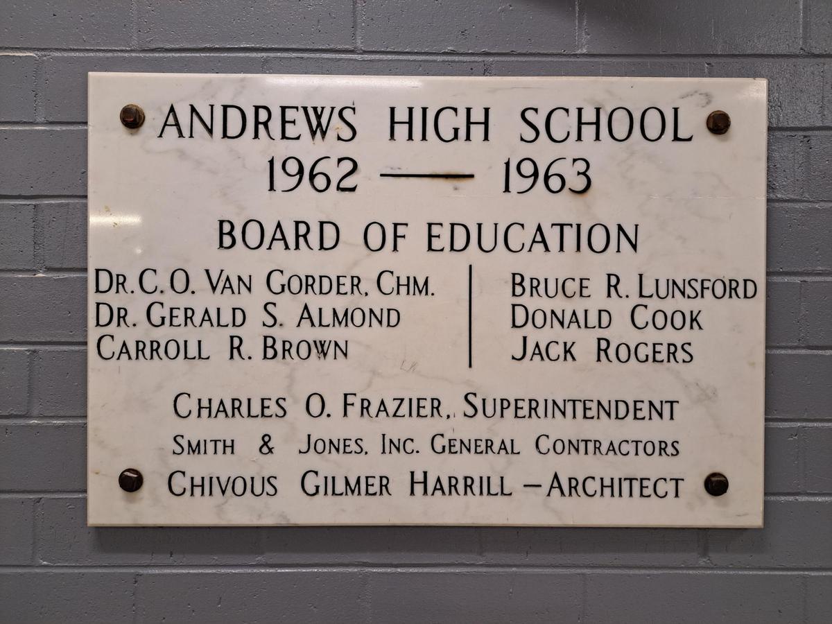 AHS Plaque