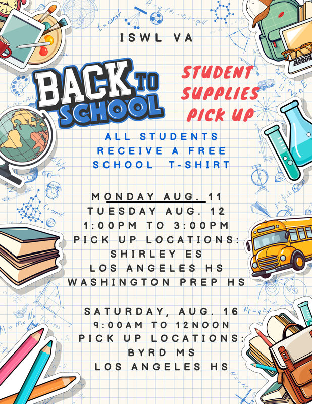 School Supplies Pick Up