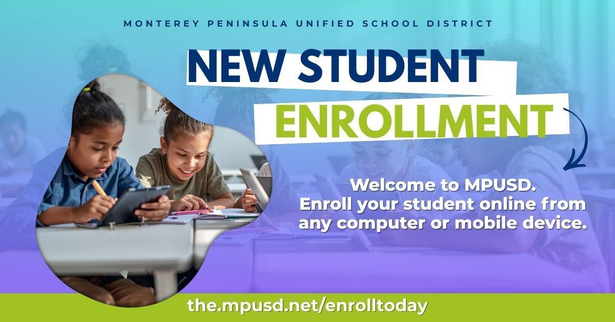 Enroll Your Student at MPUSD