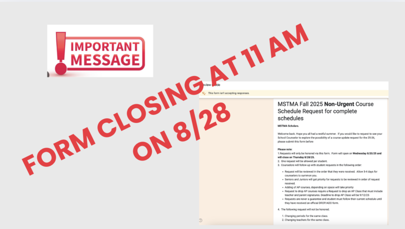 Form closing