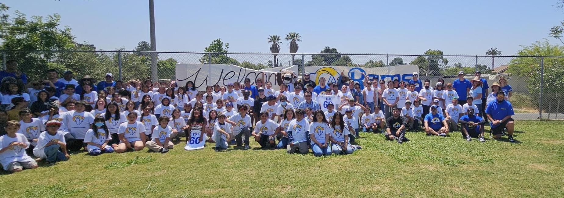 LA Rams visit Herrick Tigers!