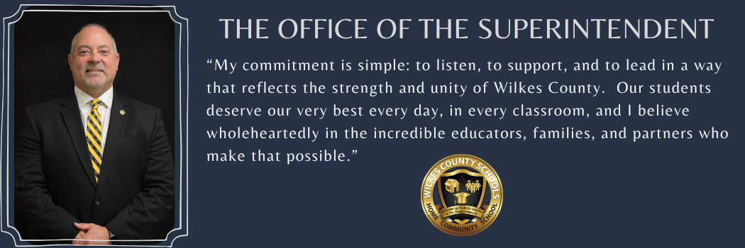 The Office of Interim Superintendent Dr. Westley Wood