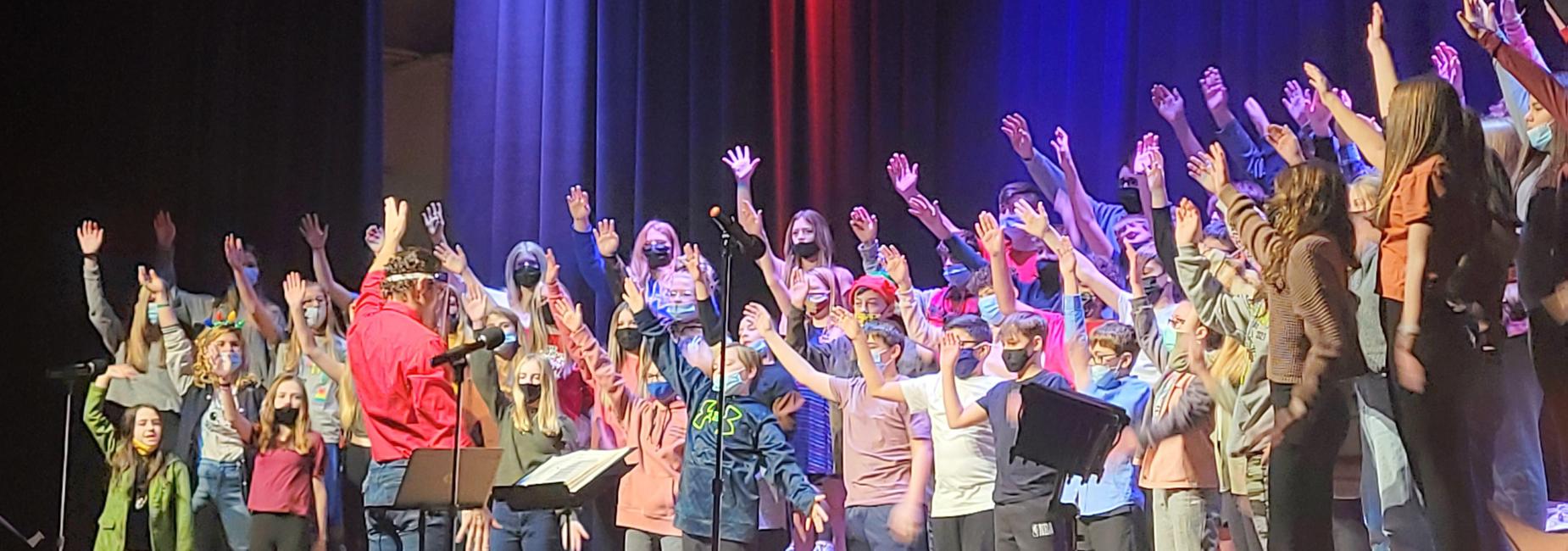7th Grade In School Chorus Concert