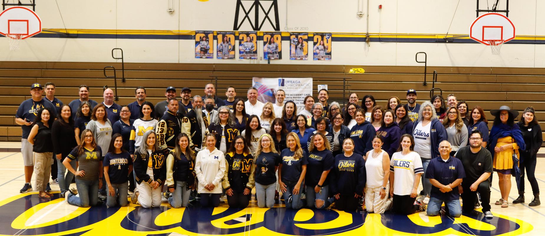 Staff Picture at Homecoming 2025