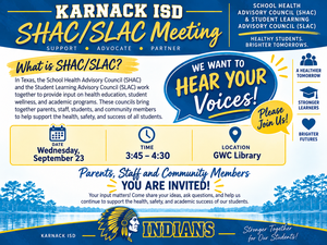 SHAC Meeting Invite
