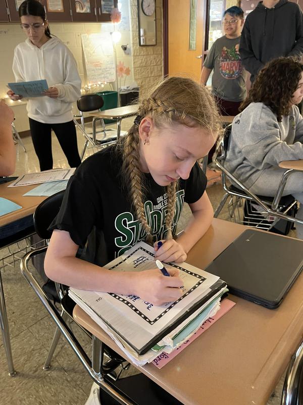 Students master the art of reading between the lines