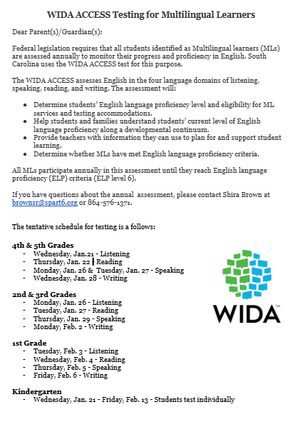 WIDA Flyer