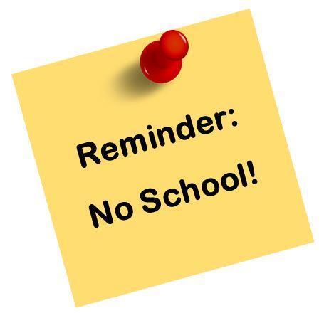 NO School Post It Note